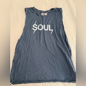 Soul Cycle Cut Off Tank Top